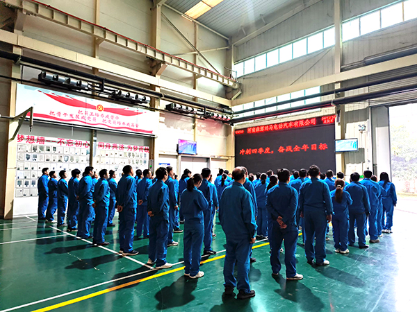 森源鸿马竭尽所能保交付，全力打赢攻坚战！(图1)