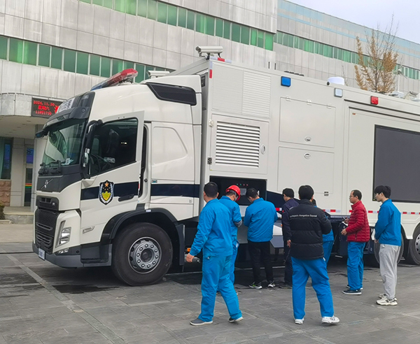 森源鸿马二级拓展通信指挥车交车纪实(图6)