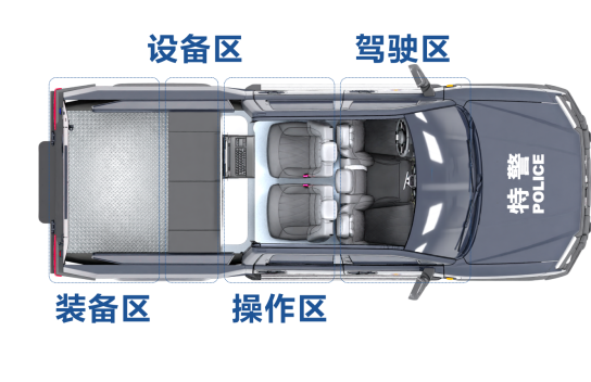 森源鸿马警用前突通信车：应急处突的先锋力量(图2)