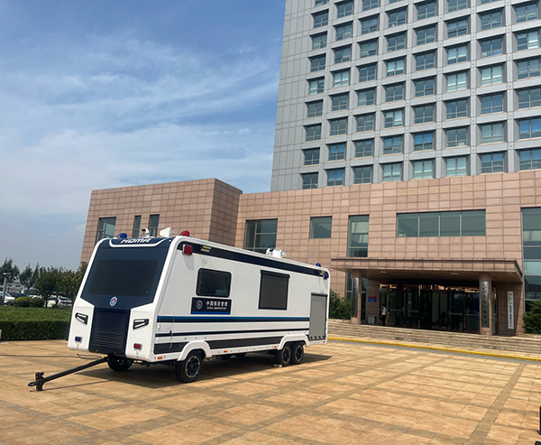 森源鸿马移动安检车列装天津边检，科技强警筑牢国门安全新防线(图4)