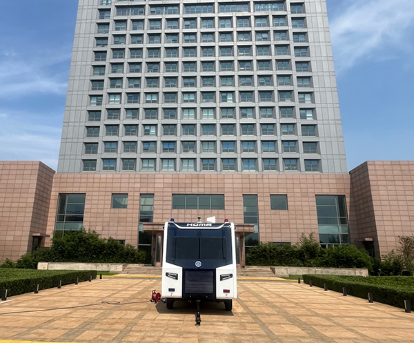 森源鸿马移动安检车列装天津边检，科技强警筑牢国门安全新防线(图5)