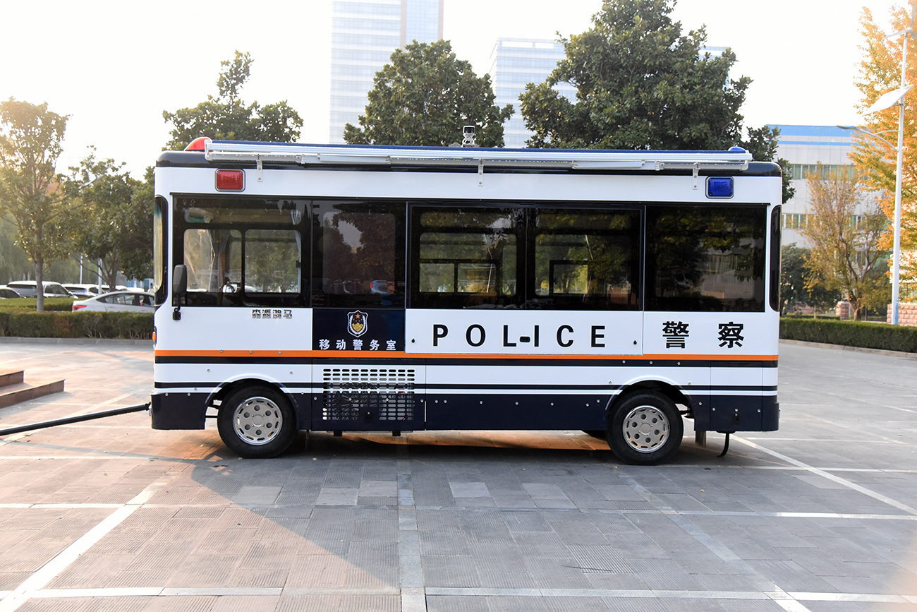 科技赋能寒地警务！森源鸿马移动警务室再发黑龙江，筑牢平安防线(图3)