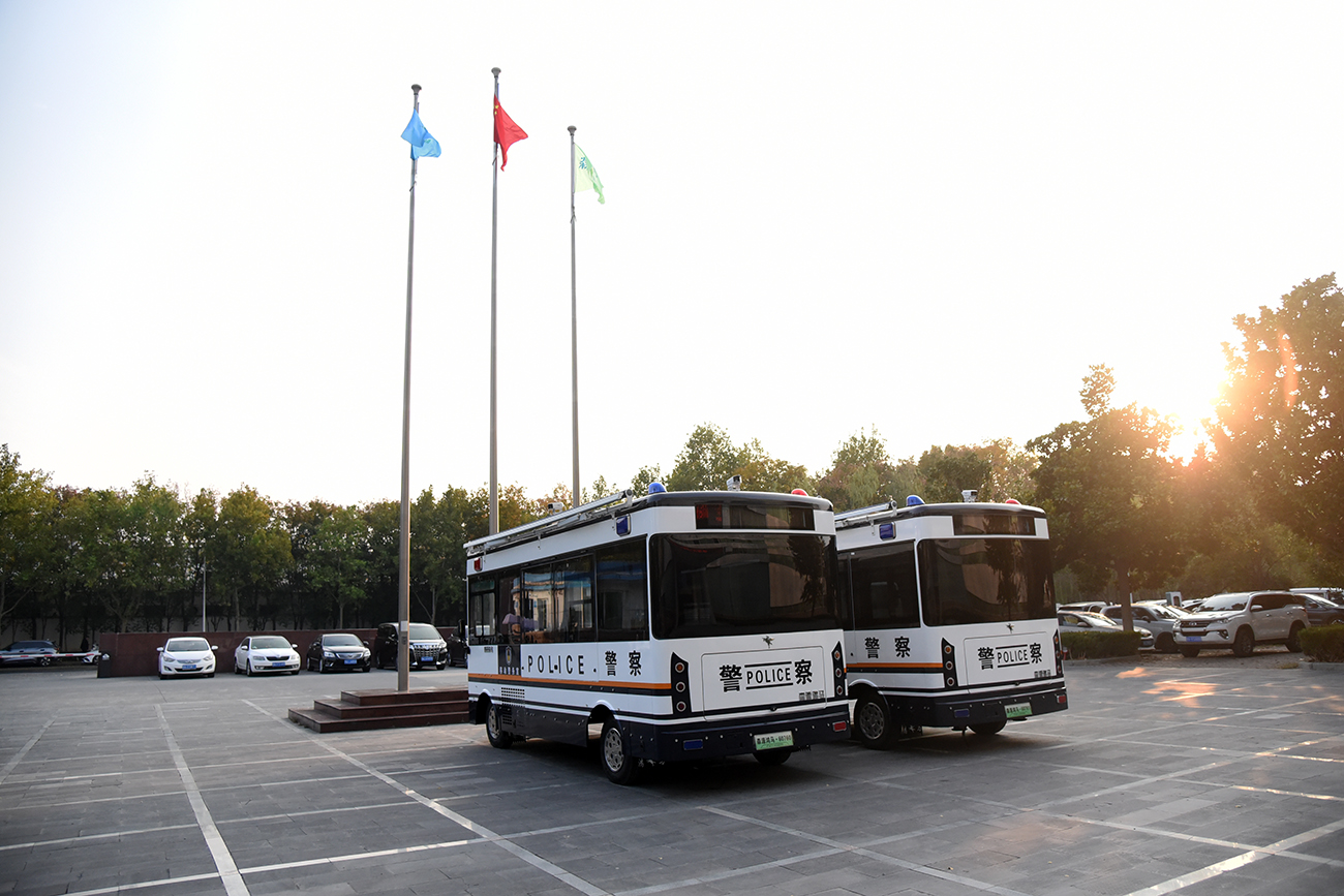 科技赋能寒地警务！森源鸿马移动警务室再发黑龙江，筑牢平安防线(图8)