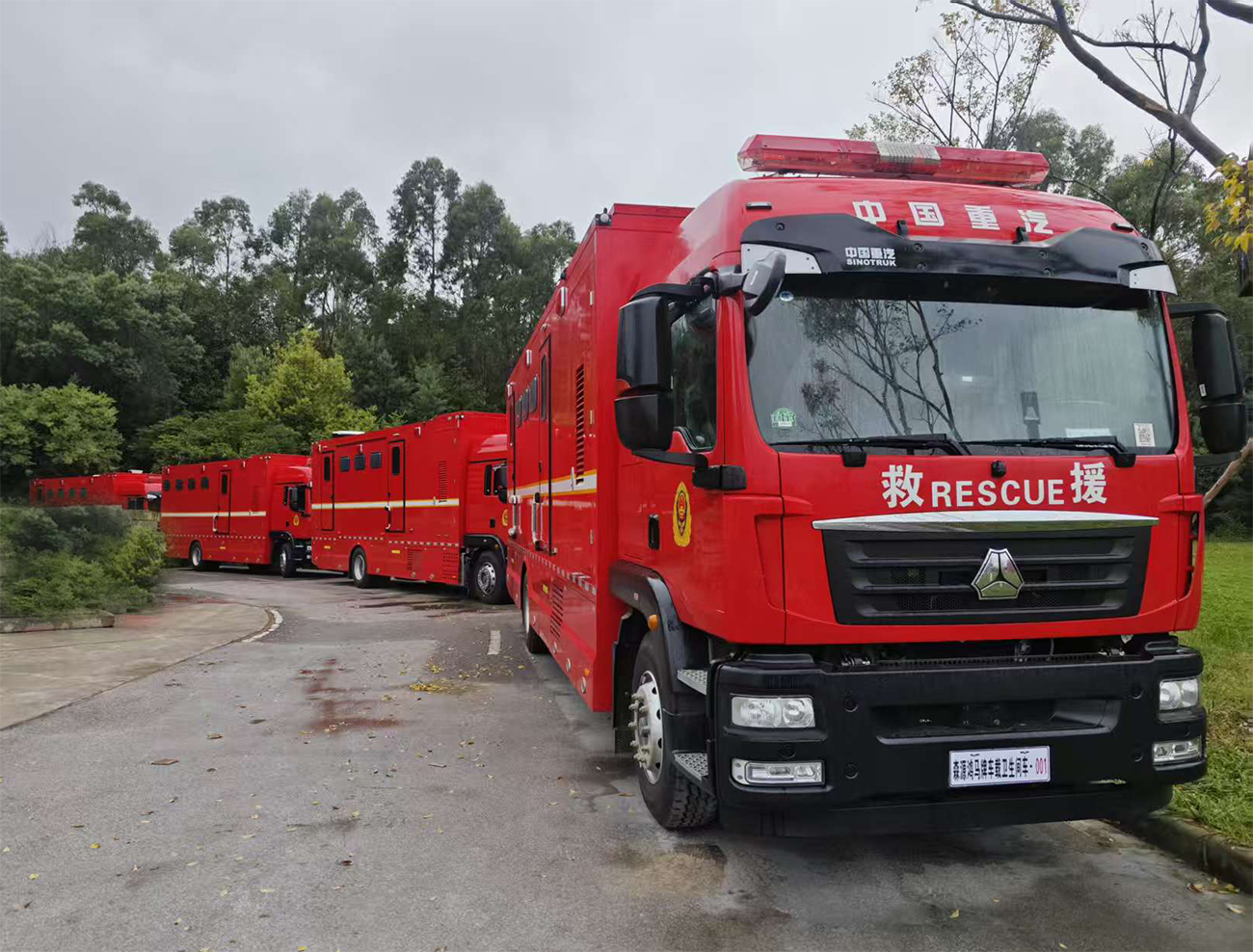 暖心保障直达一线||森源鸿马战保车辆正式交付云南(图1)