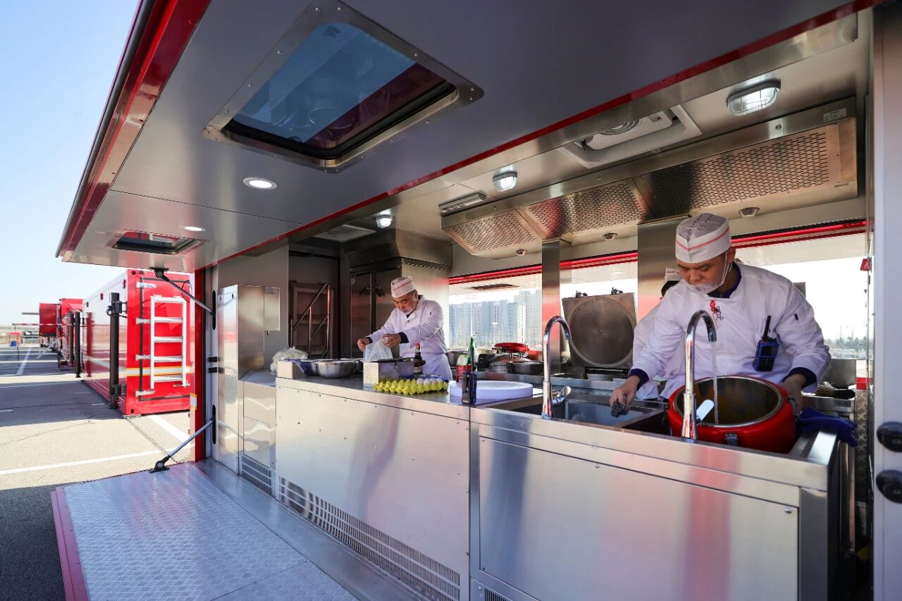 模块化赋能实战！森源鸿马模块方舱助力大同消防战勤保障演练提质增效(图9)