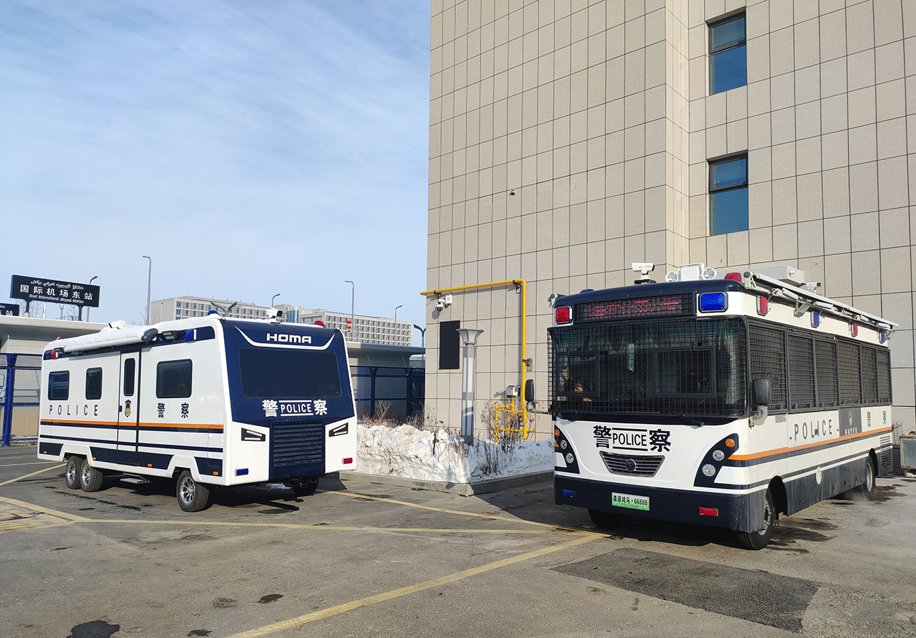 科技赋能空港安防！森源鸿马移动警务平台正式入驻新疆机场(图2)