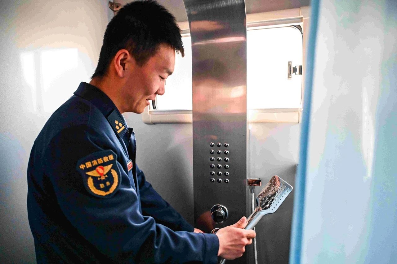 硬核保障暖民心||森源鸿马淋浴车赋能一线应急救援(图15)