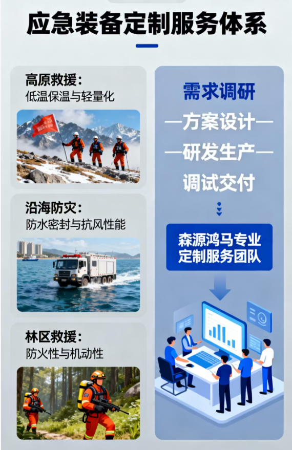 以需定制，精准保障！森源鸿马应急消防装备定制化方案获市场认可(图2)