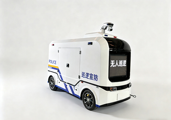 智巡赋能 科技护安||森源鸿马警用无人巡逻车重磅亮相 重构智慧警务新生态(图1)