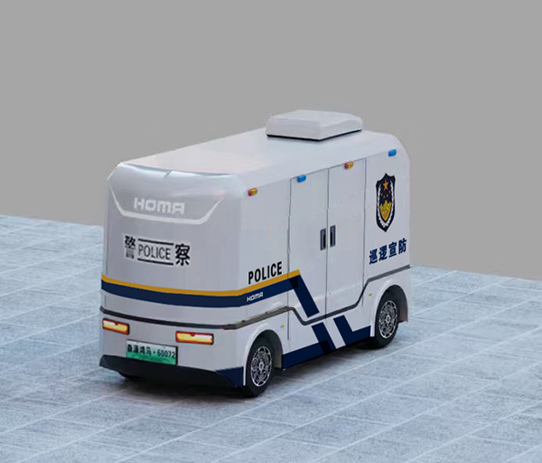 智巡赋能 科技护安||森源鸿马警用无人巡逻车重磅亮相 重构智慧警务新生态(图5)