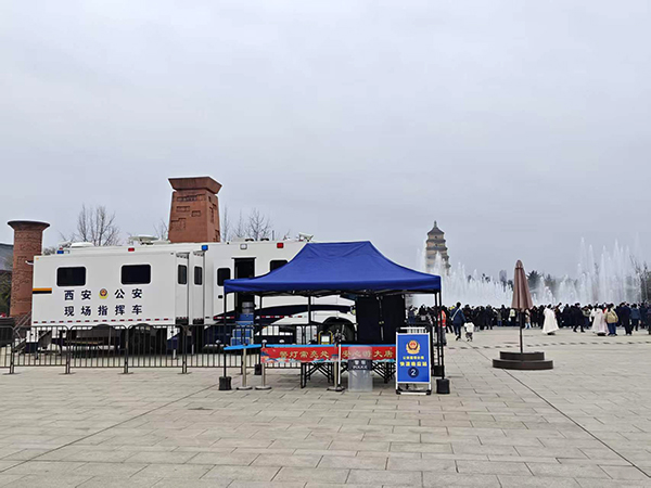 科技护航新春 平安守护家国 —— 森源鸿马通信指挥车值守北京天安门、西安大雁塔(图3) 科技护航新春 平安守护家国 —— 森源鸿马通信指挥车值守北京天安门、西安大雁塔(图3)