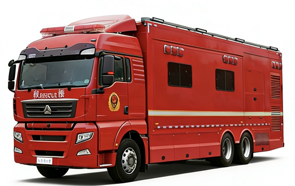 硬核底盘赋能消防实战||森源鸿马汕德卡C7通信指挥车守护生命防线(图2)
