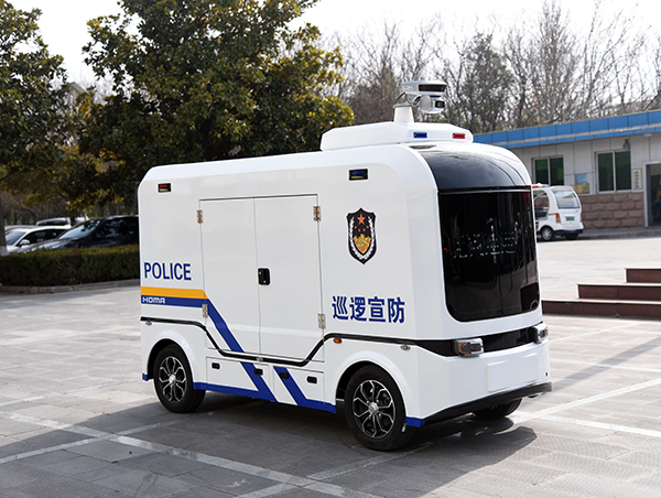 智巡守一线 科技护平安——森源鸿马警用无人巡逻车实战赋能基层警务(图6)