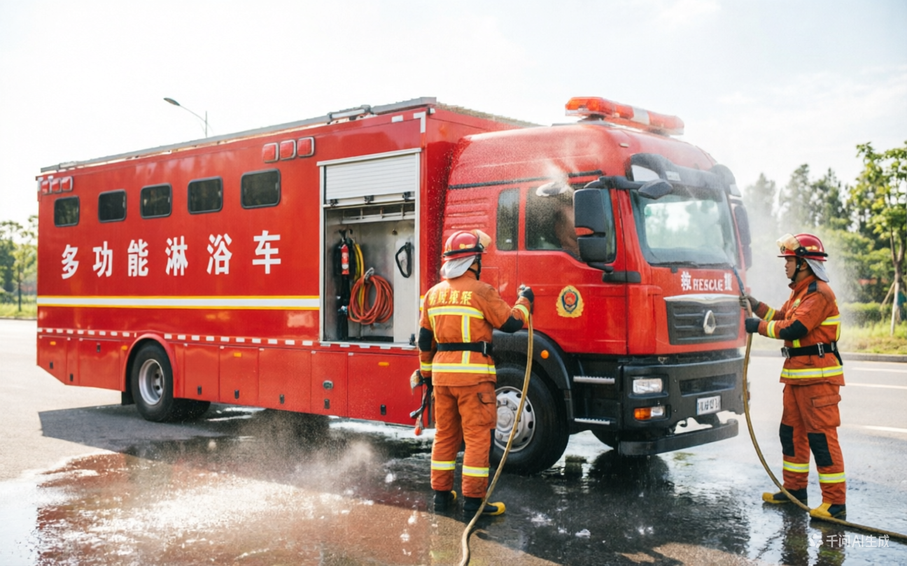 暖心守护 硬核保障|森源鸿马淋浴车 为应急救援一线注入温暖力量(图5) 暖心守护 硬核保障|森源鸿马淋浴车 为应急救援一线注入温暖力量(图5)