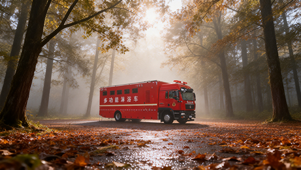 暖心守护 硬核保障|森源鸿马淋浴车 为应急救援一线注入温暖力量(图6) 暖心守护 硬核保障|森源鸿马淋浴车 为应急救援一线注入温暖力量(图6)