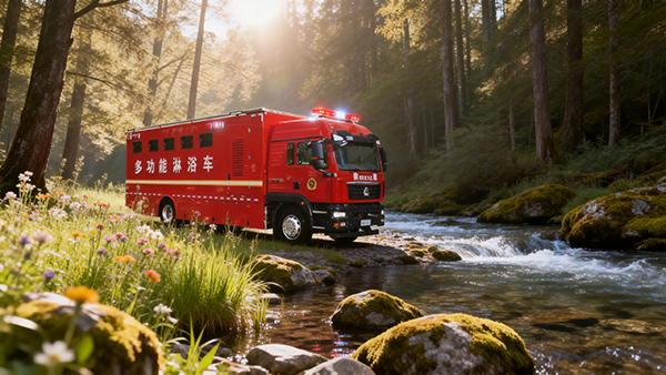 暖心守护 硬核保障|森源鸿马淋浴车 为应急救援一线注入温暖力量(图7) 暖心守护 硬核保障|森源鸿马淋浴车 为应急救援一线注入温暖力量(图7)