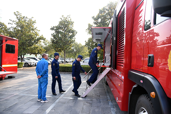 警企同心启新程 赋能实战开新篇—南京市消防救援支队赴森源鸿马参观交流开班仪式顺利举行(图10) 警企同心启新程 赋能实战开新篇—南京市消防救援支队赴森源鸿马参观交流开班仪式顺利举行(图10)