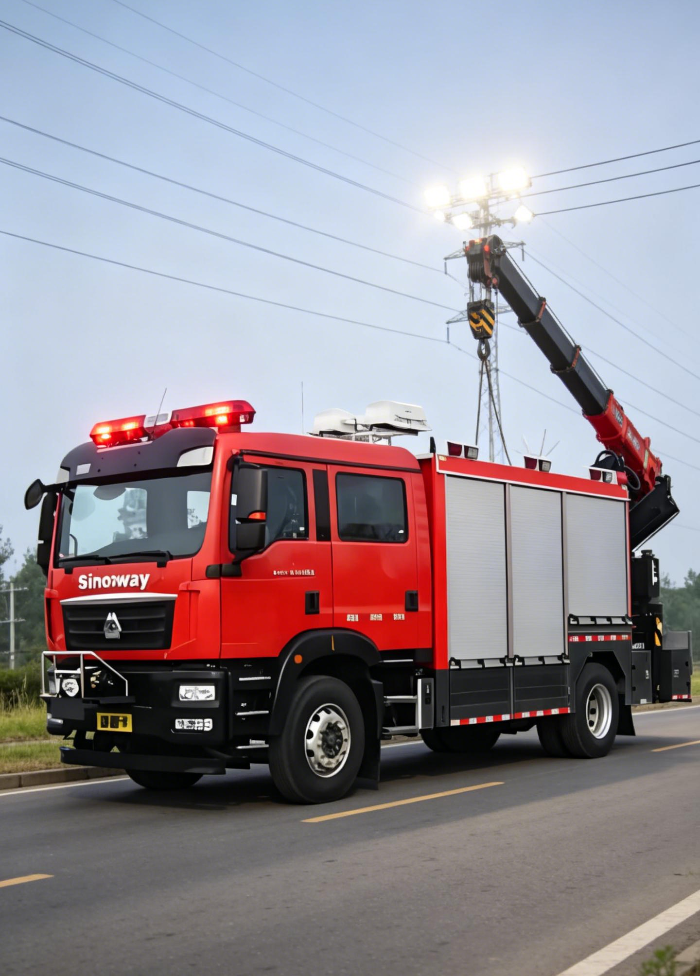 全灾种救援利器！森源鸿马抢险救援车：一车集成  全能应战(图4)