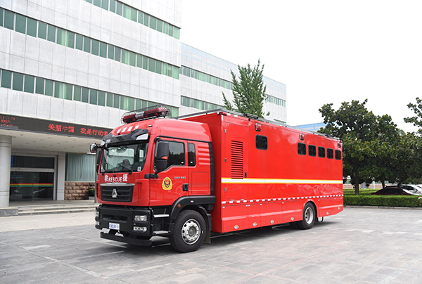 暖心护航 筑牢防线——森源鸿马盥洗车赋能应急保障，守护一线人员民生福祉(图1)