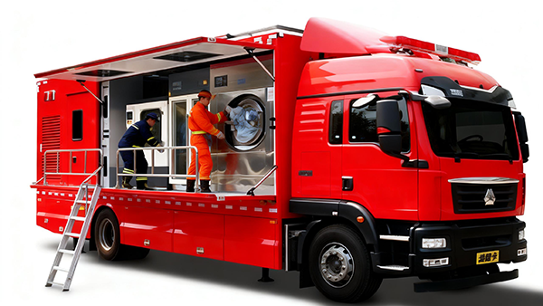 战勤保障暖一线 洗消护航守平安——森源鸿马被服洗涤车筑牢保障防线(图3)