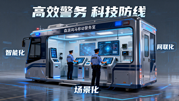 从“汗水警务”到“智慧警务”：森源鸿马从移动警务室到无人巡逻车推动的街头警务革命(图7)