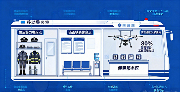 从“汗水警务”到“智慧警务”：森源鸿马从移动警务室到无人巡逻车推动的街头警务革命(图6)