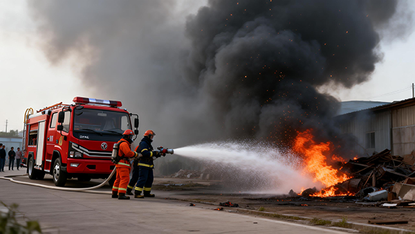 全域攻坚  水润平安||森源鸿马四驱水罐消防车：基层灭火救援硬核尖兵 在乡镇山区、老旧社区、厂矿园区等场景中，道路狭窄、地形复杂、水源不足等难题，常制约消防救援效率。森源鸿马聚焦基层实战痛点，自主研发(图4)
