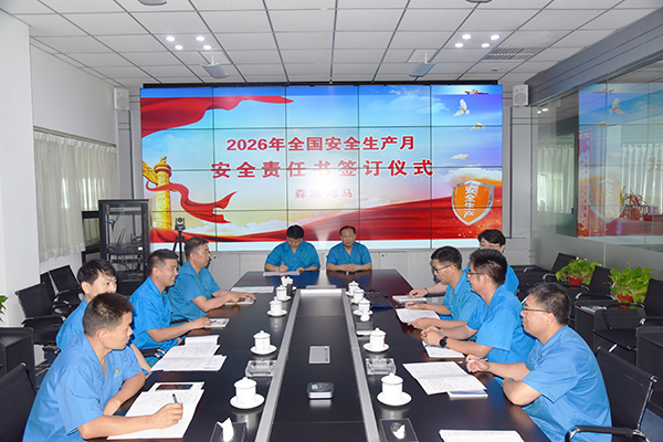 人人讲安全 个个会应急||森源鸿马举行2026年安全生产月启动暨安全责任书签订仪式(图5)