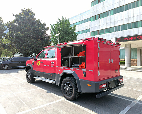 轻骑前突 全域救援||森源鸿马前突器材消防车打造救援先锋(图9)