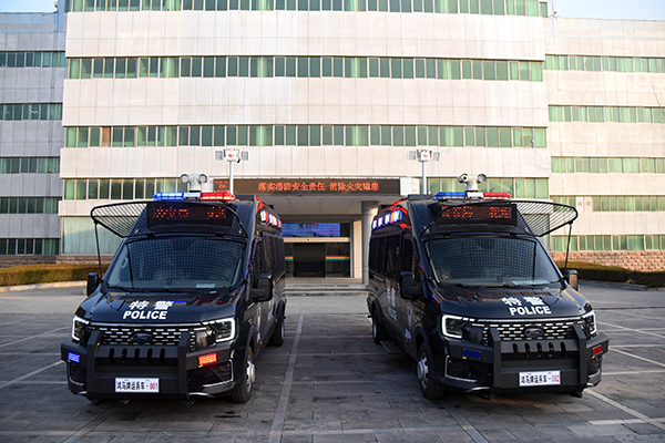 移动钢铁堡垒 筑牢平安防线｜森源鸿马防暴处突车(图3)