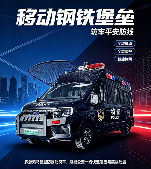 移动钢铁堡垒 筑牢平安防线｜森源鸿马防暴处突车(图11)
