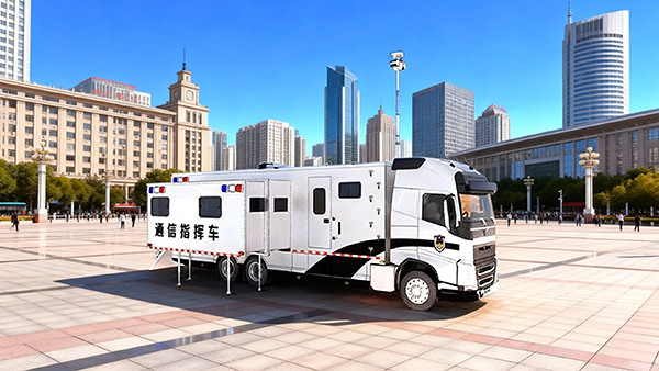科技强警赋动能移动中枢保平安｜森源鸿马警用通信指挥车打造一线实战指挥平台(图2)