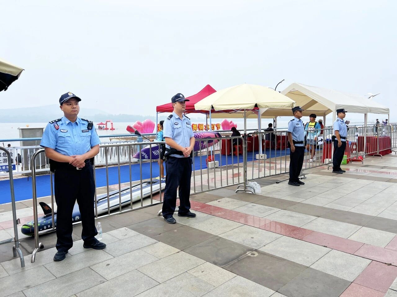 硬核装备筑防线 碧波逐浪护赛事｜森源鸿马通信指挥车护航2026中国桨板精英联赛（平顶山站）安保工作(图8)