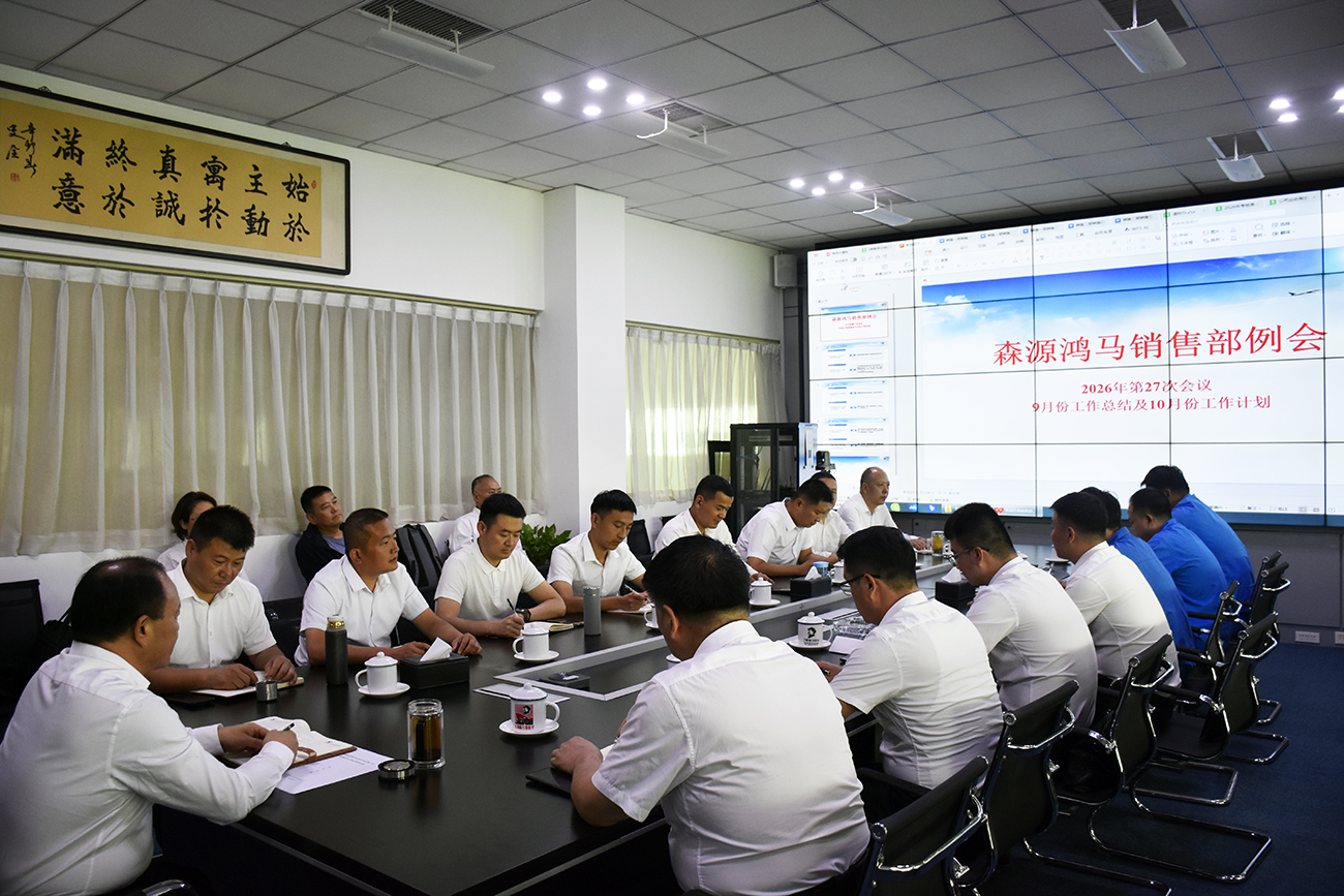 凝心聚力破困局 笃行实干启新程｜森源鸿马销售部完成9月总结培训会(图2)