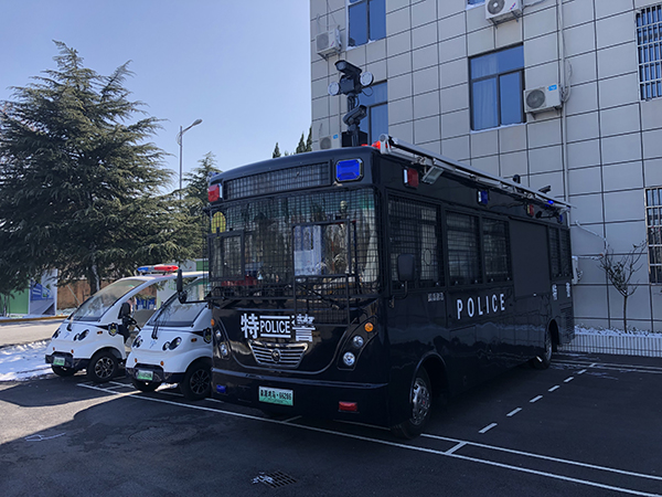 安徽阜阳移动警务室上岗保平安(图2)