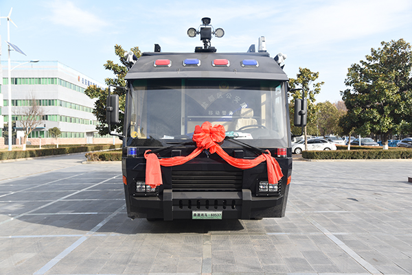 城市治安航空母舰——江苏盐城采购森源鸿马智慧警务工作站(图1)
