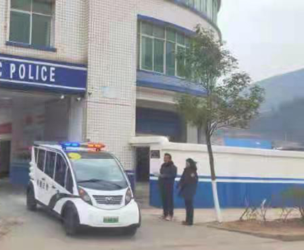 四川喜德县电动巡逻车上岗(图3)