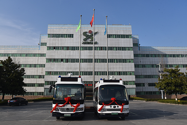 河北迁安市采购移动警务室   助力疫情防控(图1)