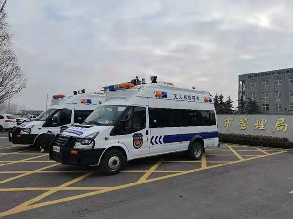 安阳滑县无人机指挥车“上线”  助力城管执法(图1)