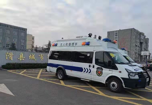 安阳滑县无人机指挥车“上线”  助力城管执法(图2)