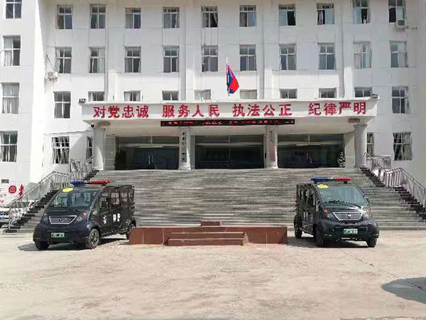 四川喜德县电动巡逻车上岗执勤(图2)