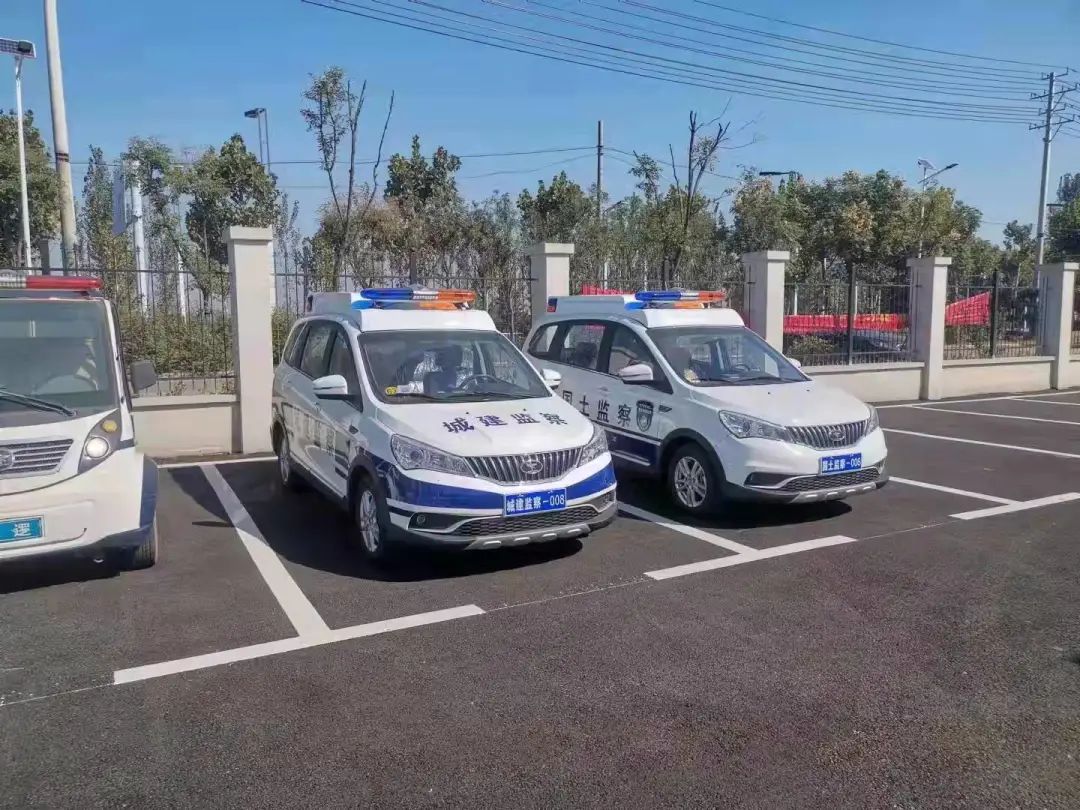 安徽淮北电动执法车上岗(图1)