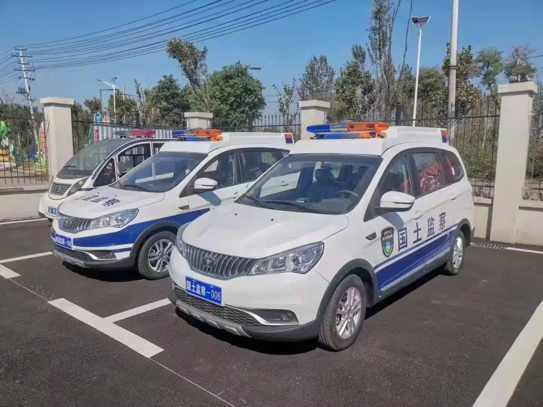 安徽淮北电动执法车上岗(图2)