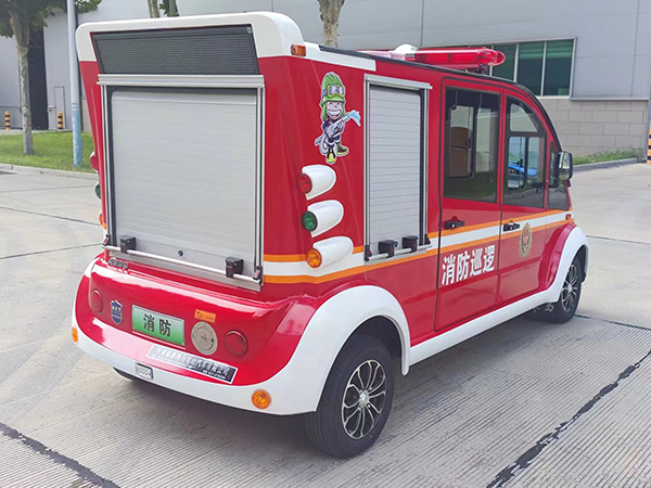 让消防安全流动在身边||森源鸿马电动消防巡逻车发往郑州(图5)