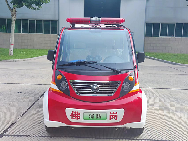 让消防安全流动在身边||森源鸿马电动消防巡逻车发往郑州(图1)