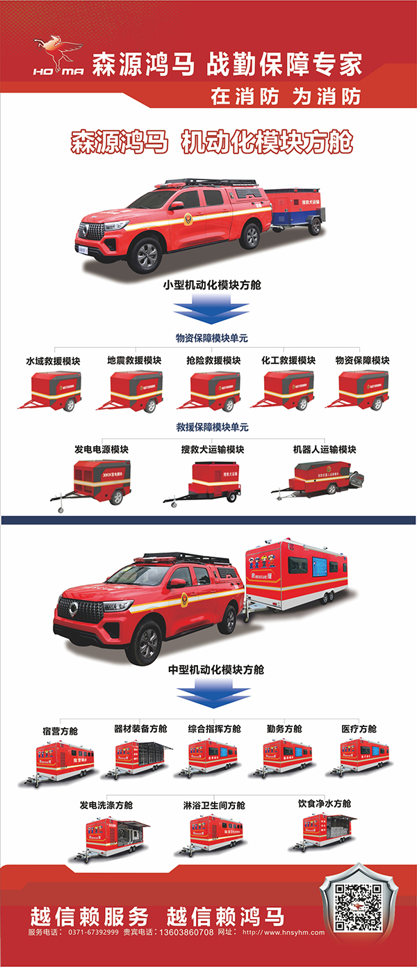 森源鸿马机动化模块方舱助力基层消防装备标准化、实战化、模块化建设(图7) 森源鸿马机动化模块方舱助力基层消防装备标准化、实战化、模块化建设(图7)
